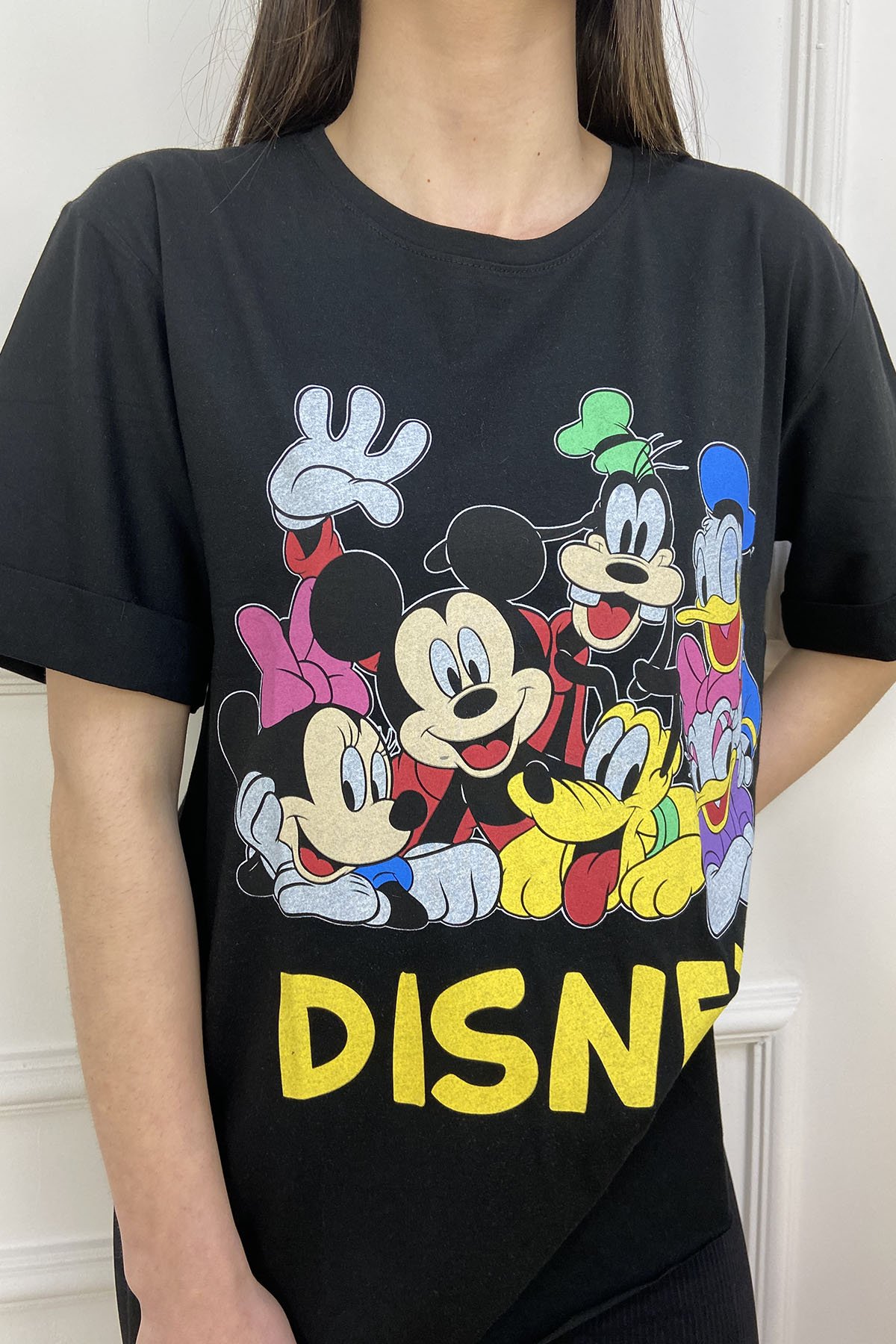 00103 Disney Karakter Baskılı Tshirt 