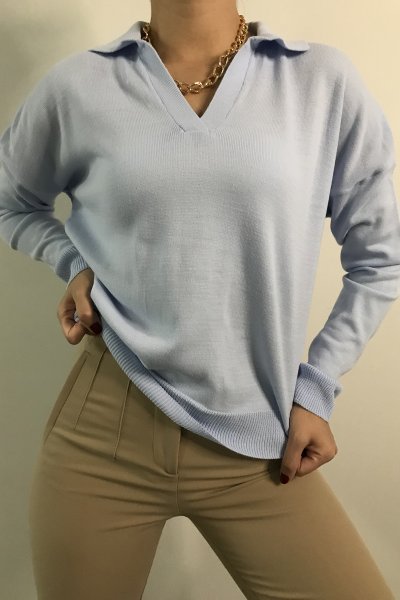 900 3215 Polo Yaka Triko Kazak