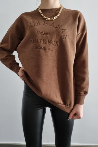 150 80146 Calabasas Nakışlı Sweat