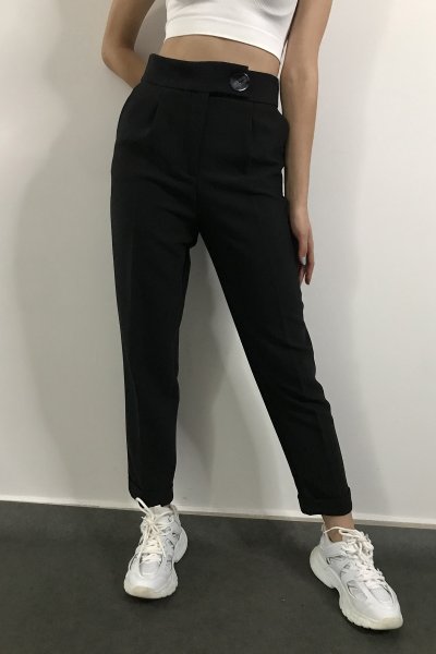 110 2745 Geniş Paça Duble Pantolon