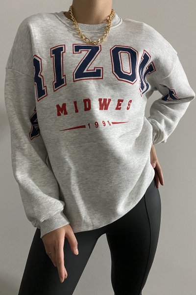 115 0069 Arizona Baskılı Sweat