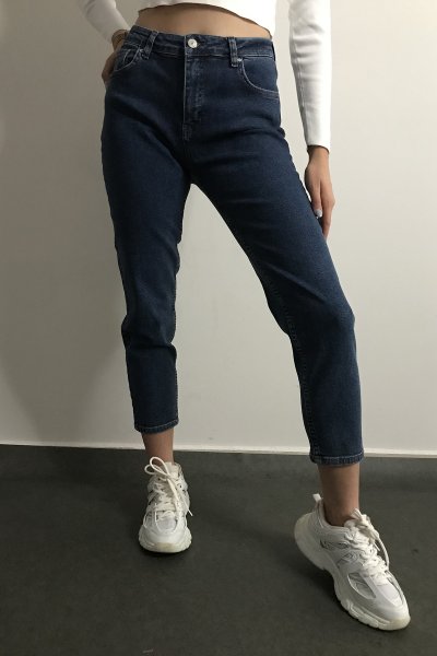 110 152 Blue Slim Fit Pantolon