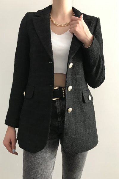 4s 170 Tüvit Ekose Ceket
