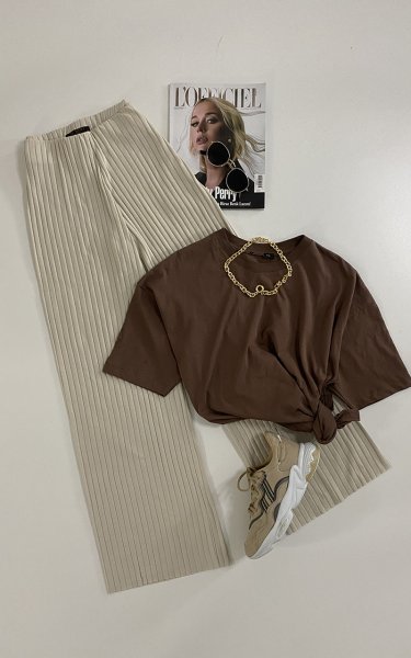 455 8960 Yumuşak Dokulu Pantolon