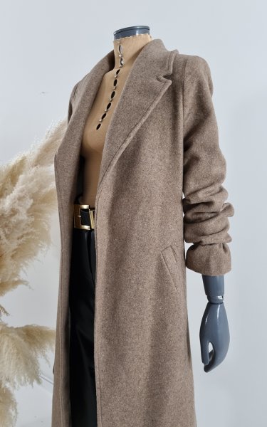 105 8121 Uzun Kaşe Kaban