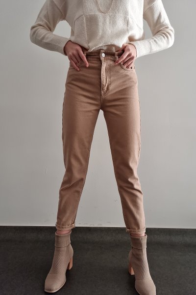 110 21434 Mom Jean Pantolon