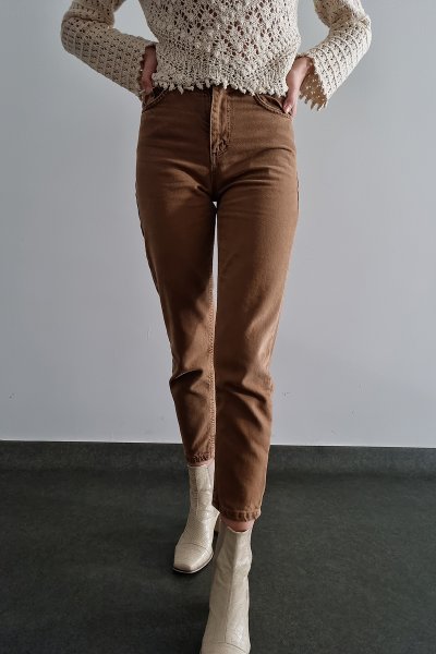 110 21434 Mom Jean Pantolon