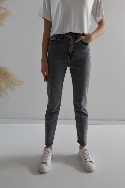 110 422 Kar Black Mom Jean Pantolon