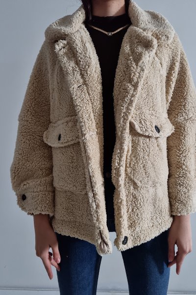 140 6821 Peluş Mont