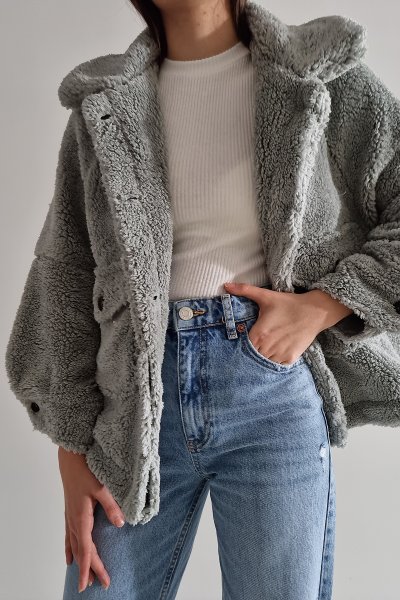 140 6821 Peluş Mont