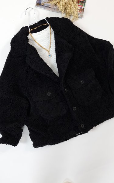 140 6821 Peluş Mont