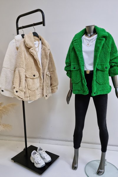 140 6821 Peluş Mont