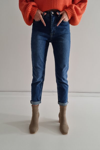 110 188 Mom Fit Jean Pantolon