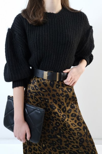 130 12760 Leopar Saten Etek