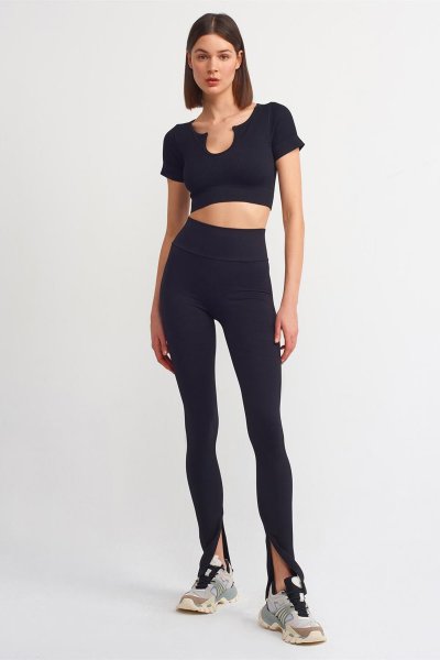 140 70320 Yırmaç detaylı tayt