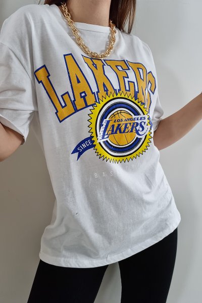 150  80487 Lakers yazılı tshırt