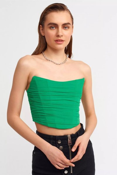 140 20132 Pile detaylı büstiyer