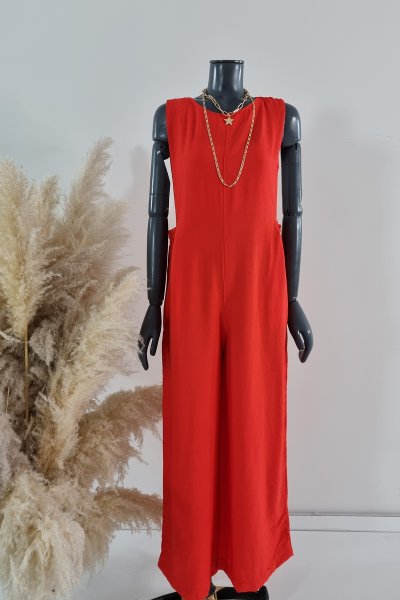 115 0008 Yanları açık cebli tulum