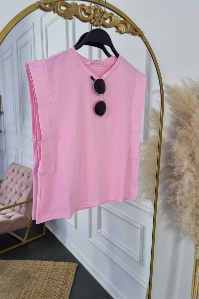 NVR-900601 Bisiklet Yaka Sleeveless Tshırt