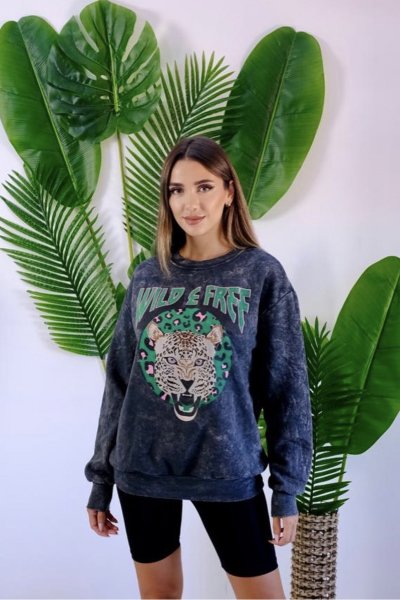 155 2848 Çiita Bask. Wild Sweatshirt
