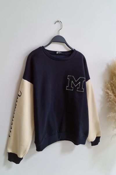170 17653 M baskı sweat