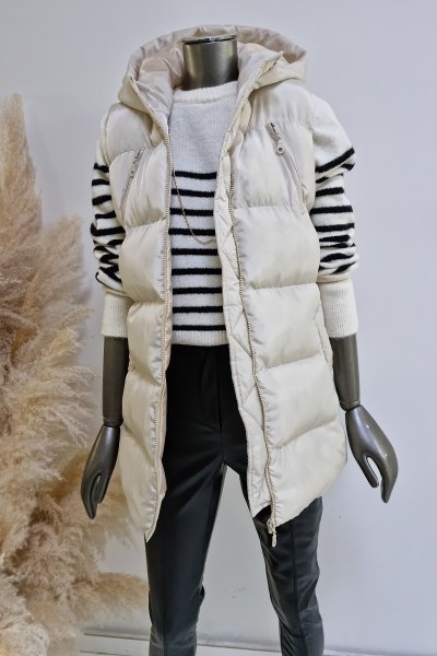 180 89677 Kapüşonlu Şişme yelek