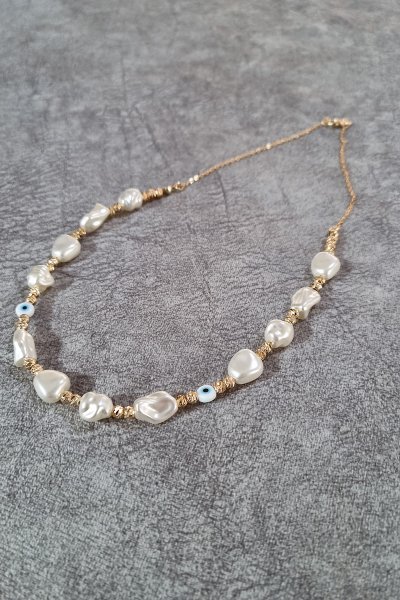 SEDEF NAZAR BONCUKLU KOLYE