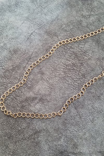 HALKALI KABARTMA KOLYE