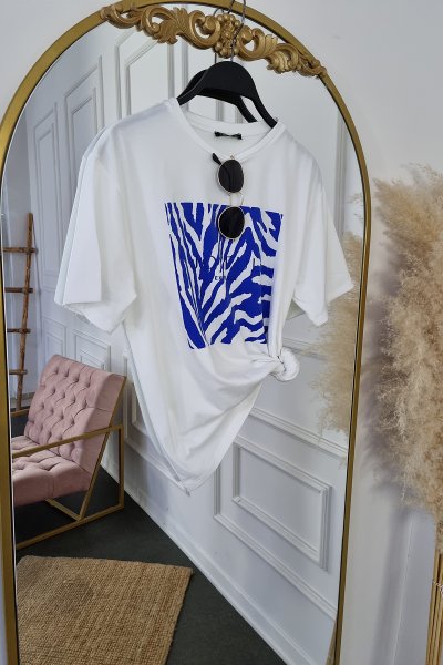 DS 4234 Zebra baskılı tshırt