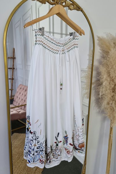 180 36062 Nakış etek %100 pamuk