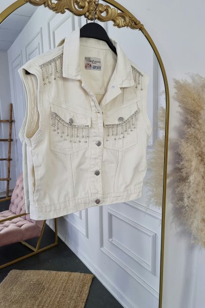 180 99022 Kolsuz taşlı mont