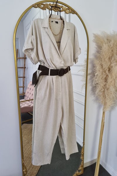 170 12386 Kruvaze kemerli tulum