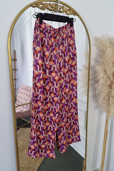 4s 00158 Desenli Pantolon