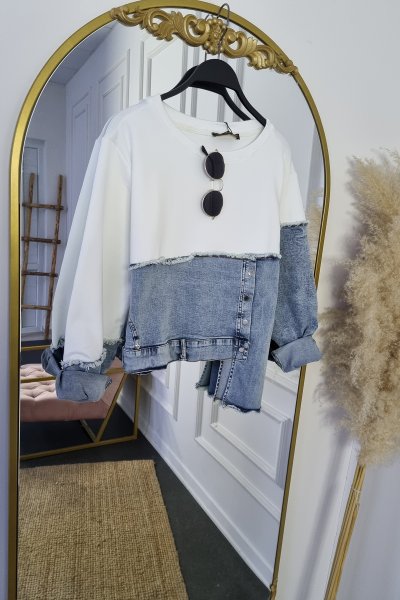 120 28215 KOT DETAY SWEAT