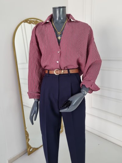 105 4906 ÇİZGİLİ GÖMLEK