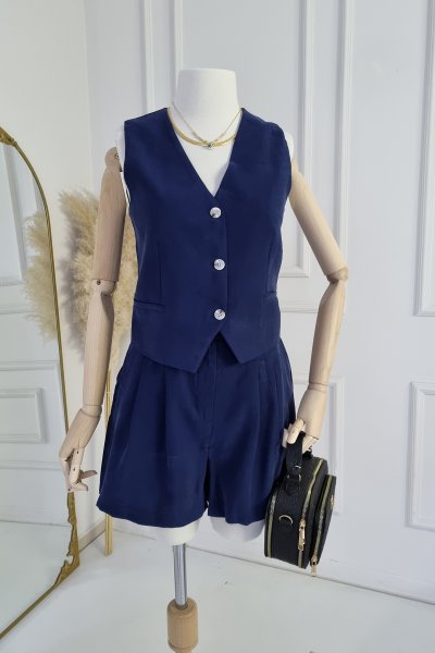 230 9140 TENSEL ŞORTLU TAKIM