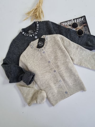 100 TH241050 YAKASI TAŞLI HIRKA