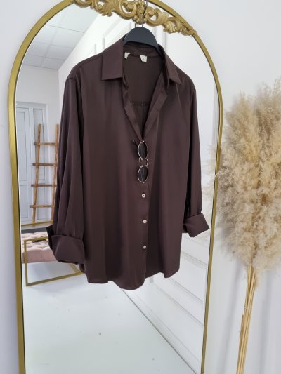 430 3051 SATEN GÖMLEK