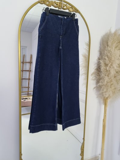 110 25693 WİDE LEG JEAN PANTOLON