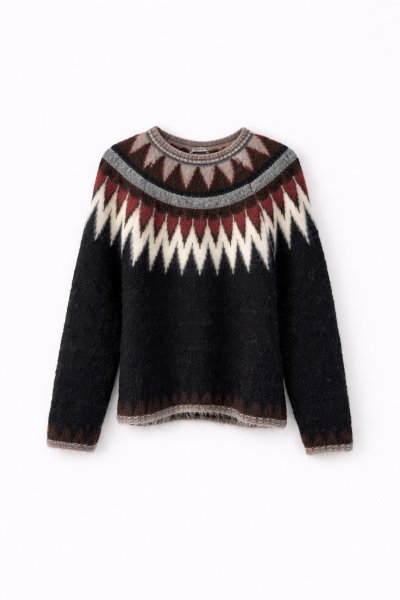 JY001 3201 ETNİK DESEN KAZAK