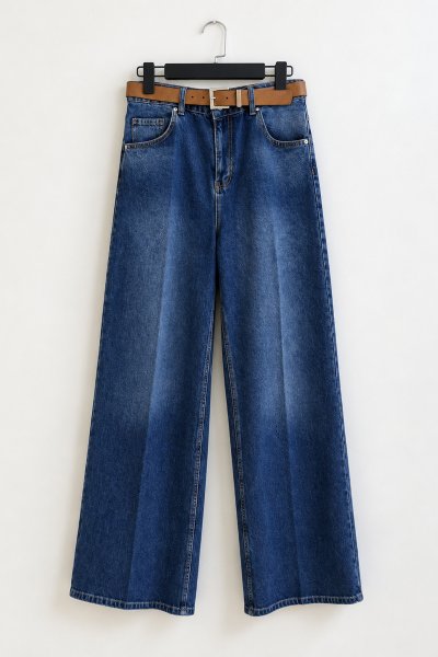 110 956 WİDE LEG JEAN PANTOLON