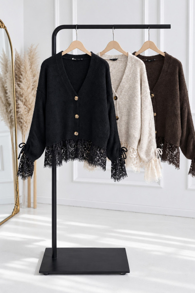R001 5320 Dantelli Hırka