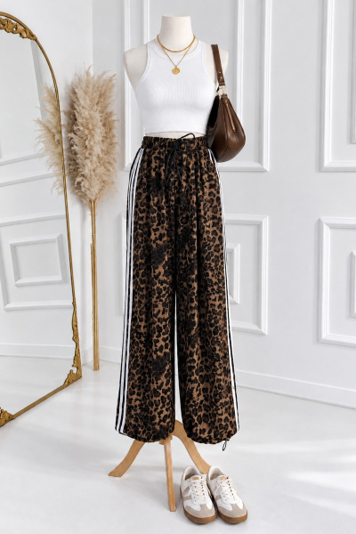 430 1786 Leopar Pantolon